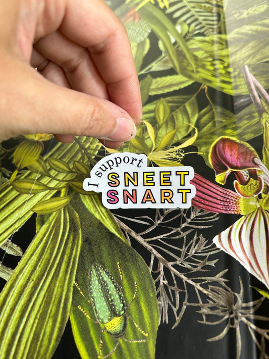 Vinyl Sticker: SNEET SNART