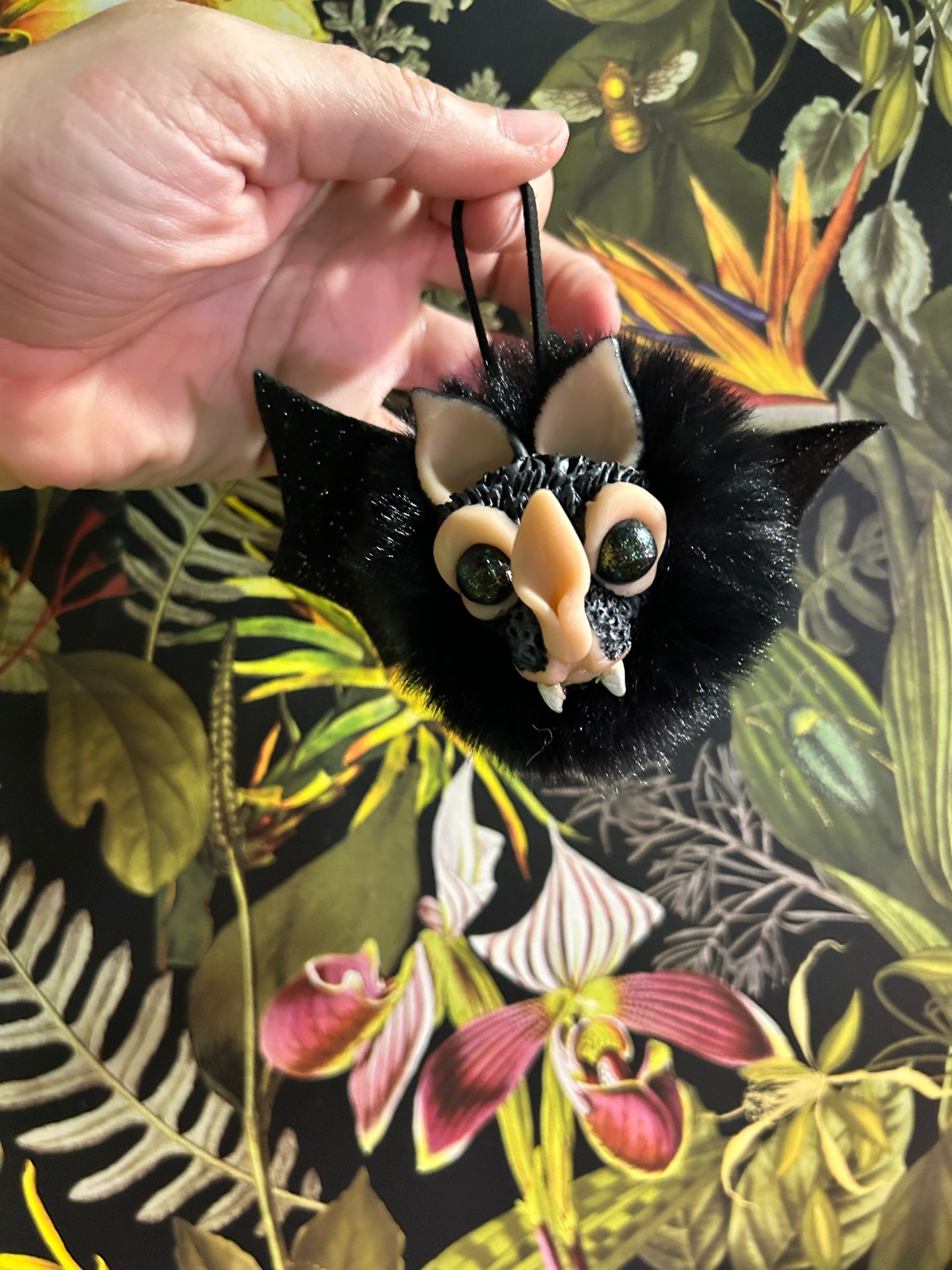 Black Bat Ornament