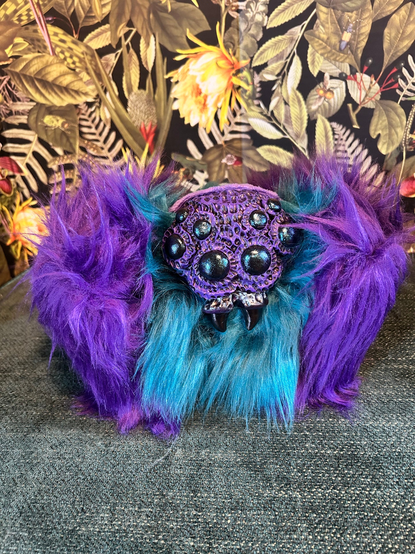 Jumping Spider (blue & purple)