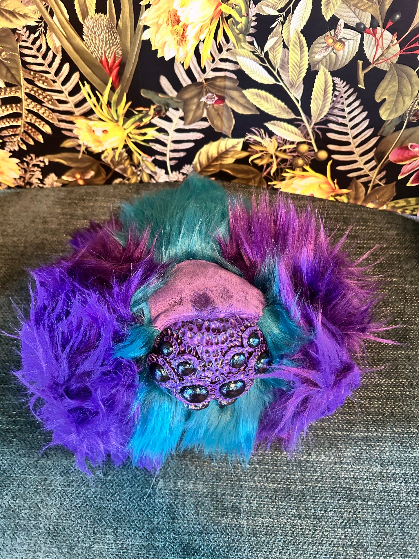 Jumping Spider (blue & purple)