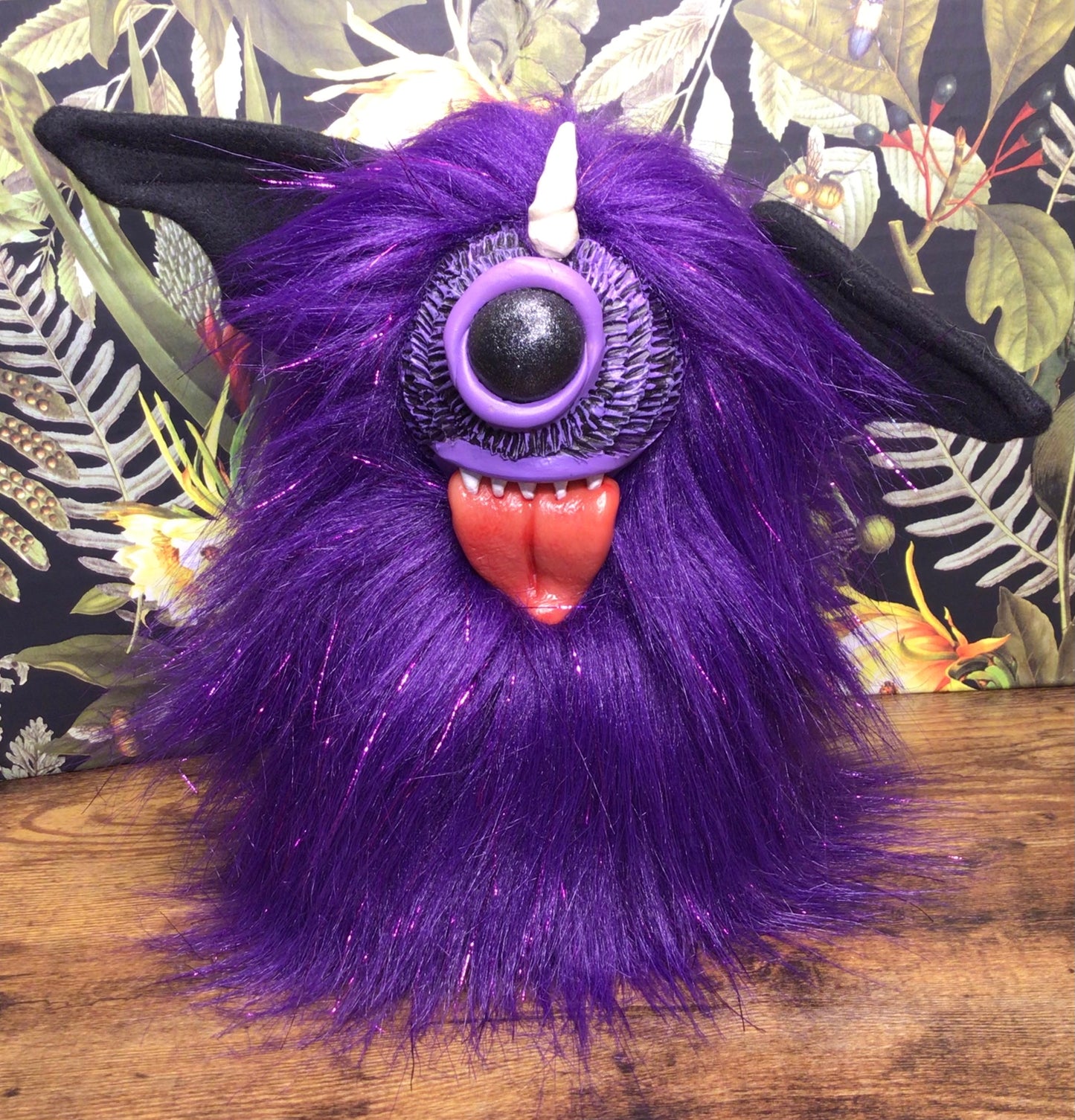 Large Purple People Eater (sparkle)